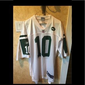 NFL Reebok Santonio Holmes Jets Jersey Size L